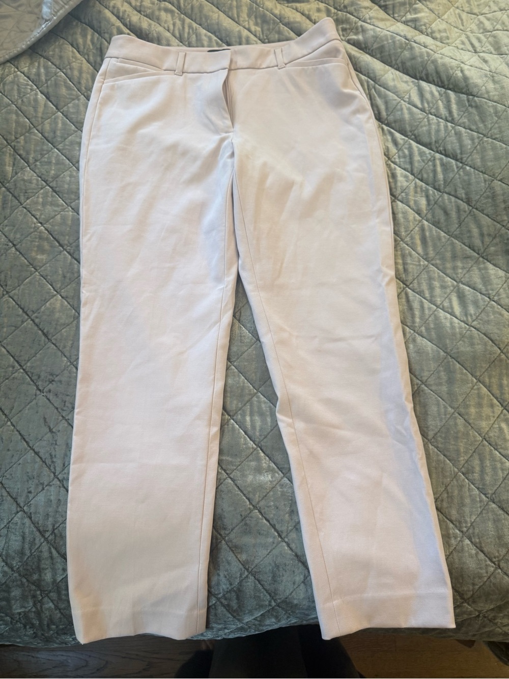 White House Black Market Light Pink Skinny Pants